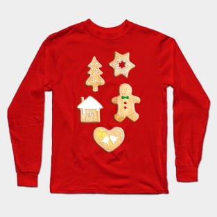 Christmas Cookies Long Sleeve T-Shirt